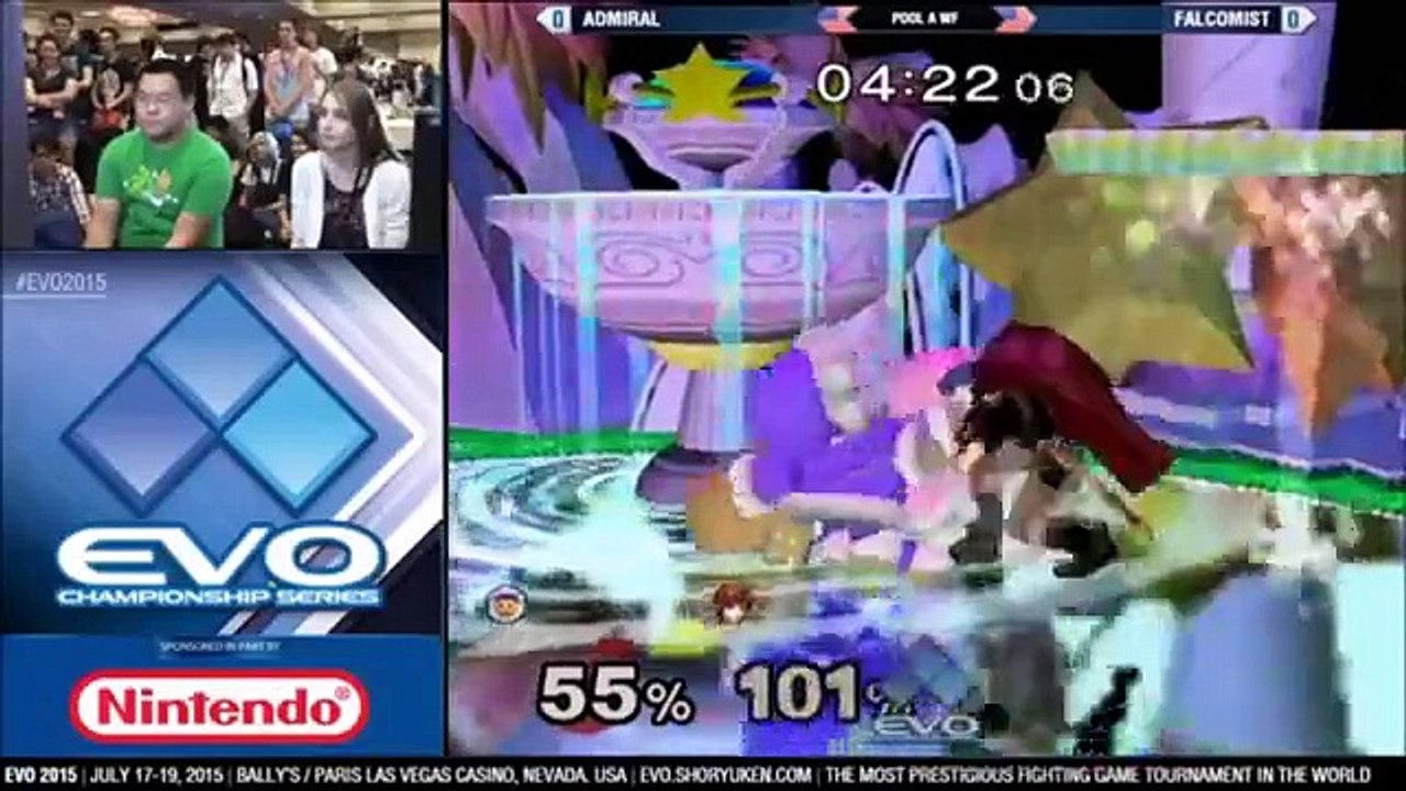 EVO 2015 SSBM Pools - Admiral vs. Falcomist