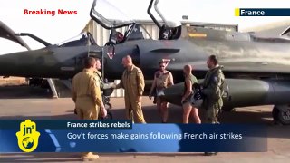 French troops arrive in Mali: Paris launches airstrikes against advancing Islamist militants