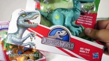 Dinosaur JURASSIC WORLD Toy Demonstration & Unboxing with Dinosaurs from Jurassic World
