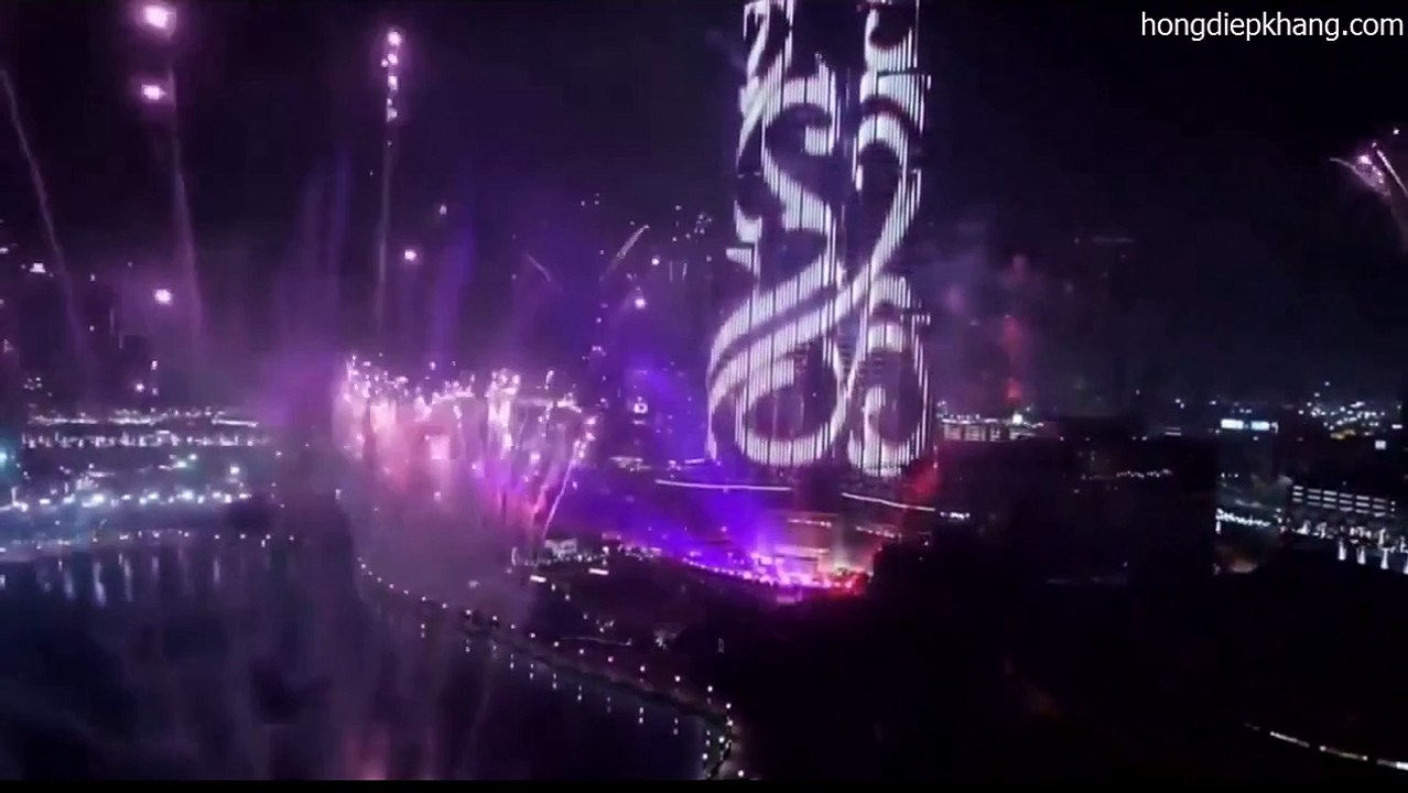 Màn pháo hoa đẹp nhất 2015 ở Dubai