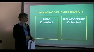 Job Search Strategies Part 1