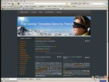 'Ski Club' Free Joomla 1.5.x Template - How to Edit CSS (Video Tutorial)