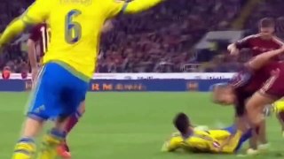 Russia vs Sweden 1-0 All Goals & Highlights (EC Qualification 5_9_2015)