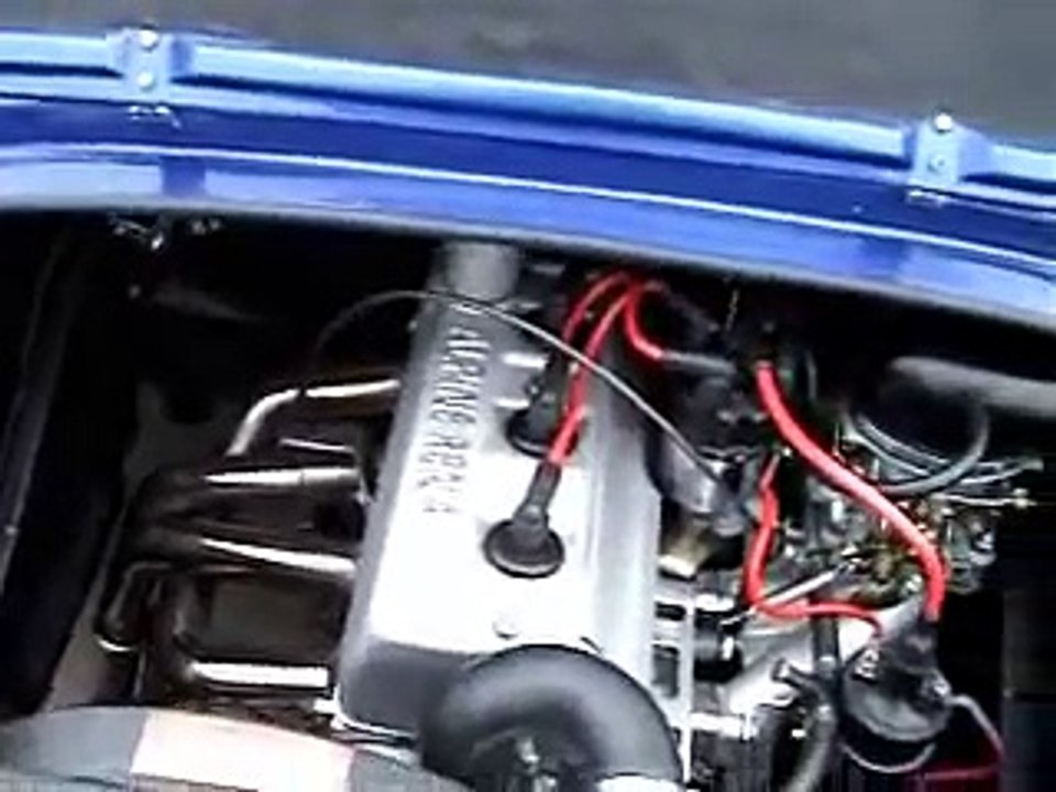 Alpine Renault A110 Berlinette engine 5 copa 1ª parte