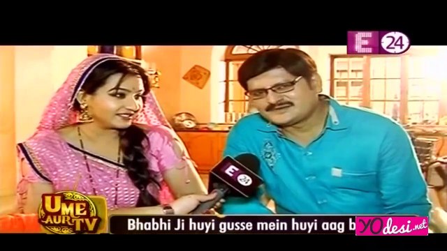BhabhiJi Ne Tewari Ji Ki Dhunayi!!! - Bhabhiji Ghar Pe Hai - 8th September 2015