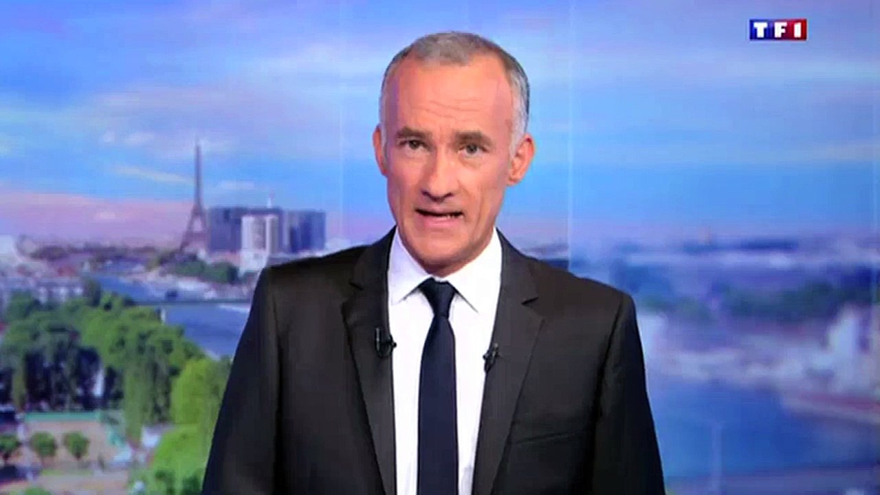 Gilles Bouleau annonce le départ de Claire Chazal au JT de TF1