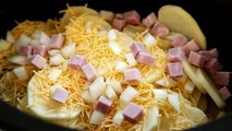 Ham Recipes   How to Make Slow Cooker Scalloped Potatoes with Ham
