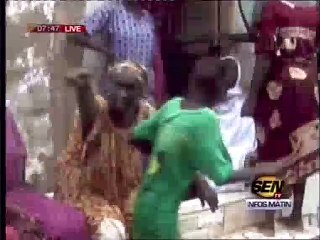 Cambéréne : les dégats de l'eau de la pluies