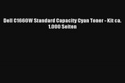 Dell C1660W Standard Capacity Cyan Toner  Kit ca 1000 Seiten