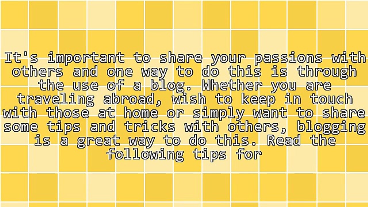 Tips On How To Be More Efficient At Blogging