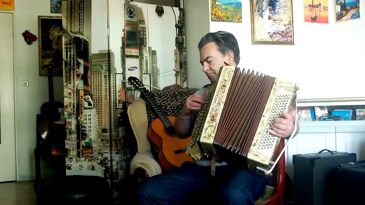 Cesar et son accordeon SUITE BALLADE BORD DU DANUBE improv
