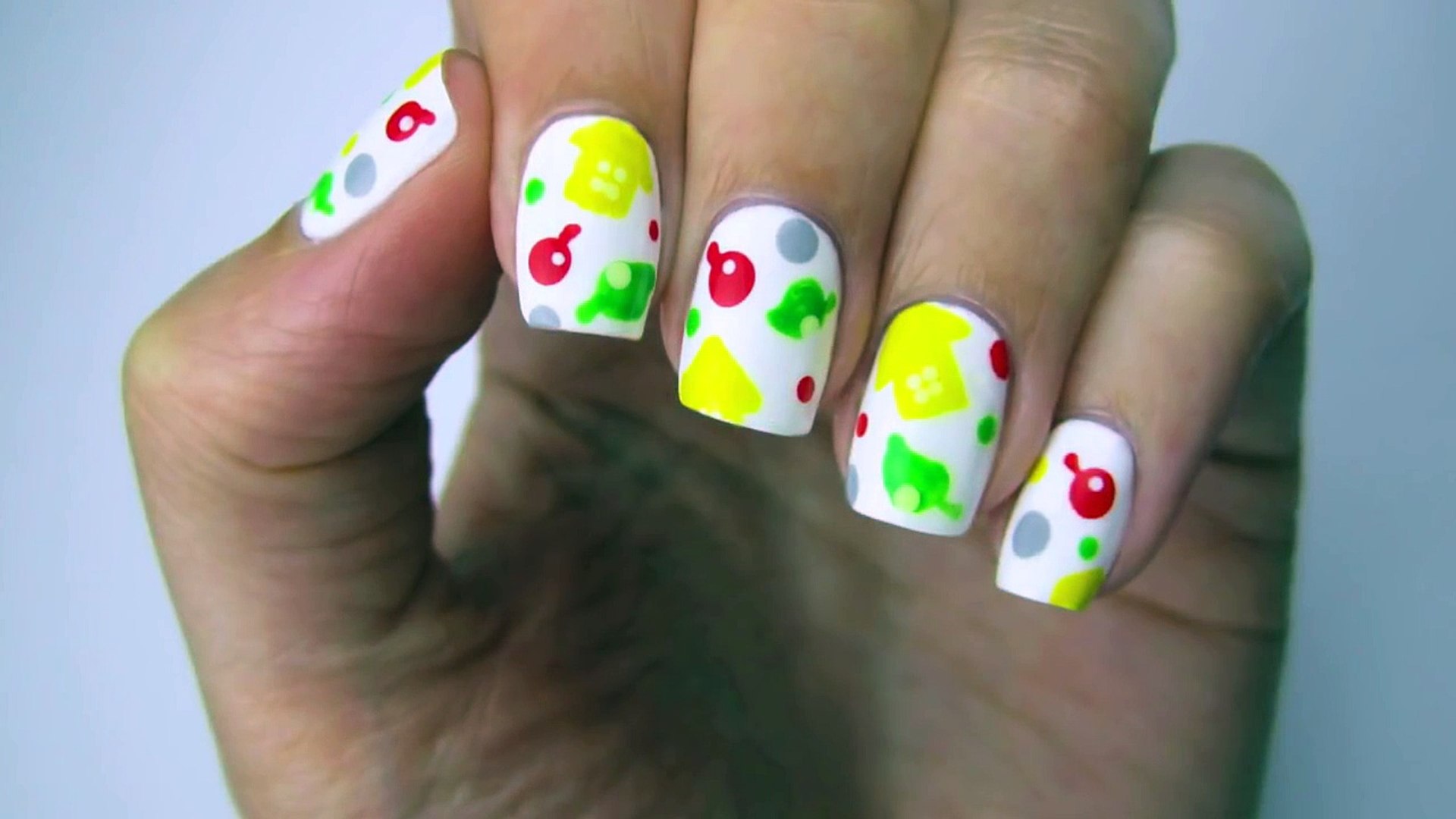 ⁣Animal Crossing Nails - Nerd Nail Series