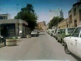 Mashhad, Iran Streets from inside a cab: Jannat to Arya Hospotal to Golestan Street to Danshgah St.