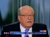 Lapsus de Le Pen au 20h, 19 avril 2007