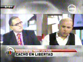 Beto Ortiz entrevista a Carlos Cacho tras obtener su libertad