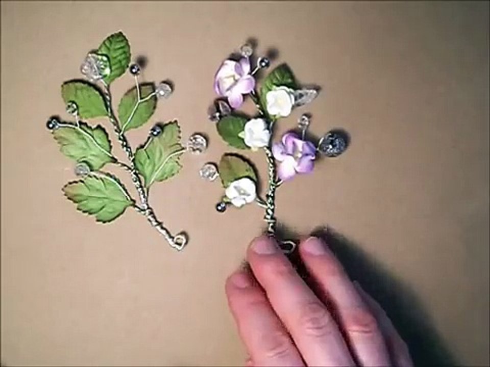 Beaded Flower Sprays