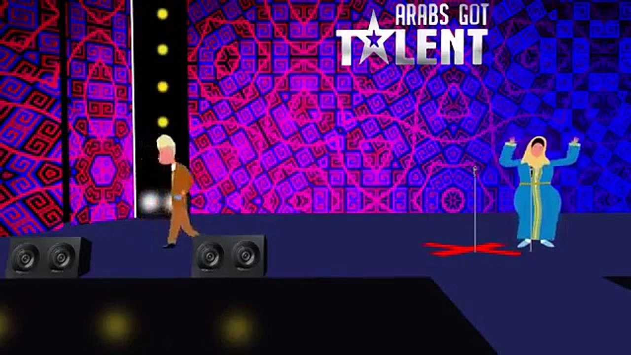Lcouple in arab got talent hhhhh