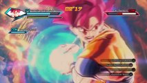 Dragon Ball Xenoverse Gameplay Ps4-Trunks(Future)  Goku (Super Saiyan God) VS