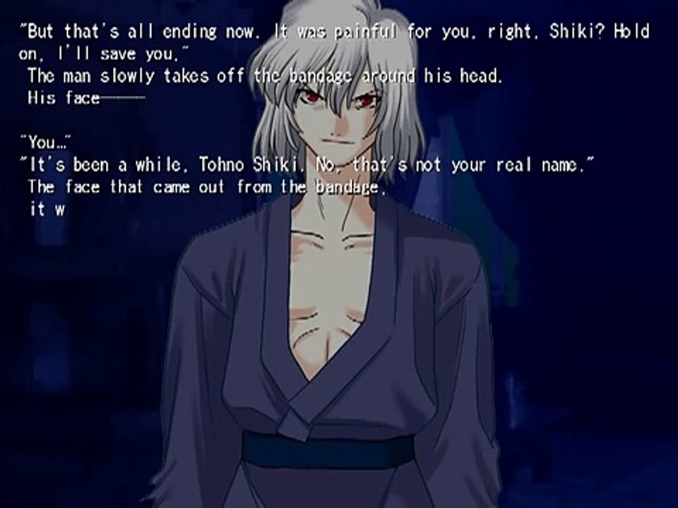 Tsukihime - Akiha - 10th Day - Nanaya Shiki and Tohno SHIKI