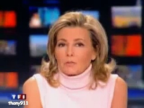 Claire Chazal mélange deux reportages