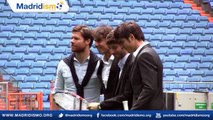 Rafa Nadal, Xabi Alonso, Esteban Granero & Álvaro Morata Play Tennis