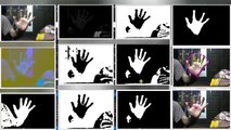 Human hand detection and tracking (A part of  My Thesis Work)