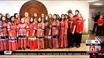 The Cherokee National Youth Choir Performs On 6 In The Morning