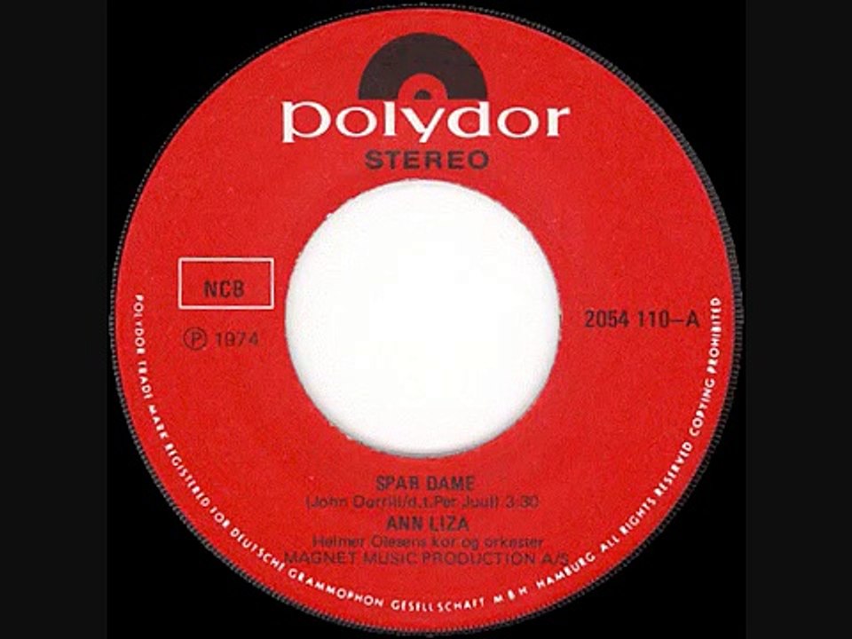 Ann Liza - Spar dame 1974