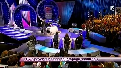 Jérémy Ferrari (74) PV à payer sur place pour tapage nocturne ONDAR