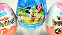 MICKEY MOUSE Disney Junior Mickey Mouse Surprise Eggs   HD Childen friendly