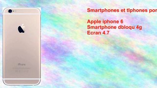 Apple iphone 6 Smartphone dbloqu 4g Ecran 4.7