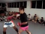 Cris Cyborg Vs Andre Tubes at Muay Thai