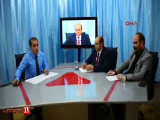 Canlı yayında ağız bantlı 'Dağlıca' protestosu