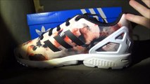 Adidas Zx Flux Core Black Hibiscus Unboxing   On-Foot Review!