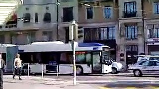 Nouveau Trolleybus Transports publics Lausannois