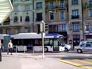 Nouveau Trolleybus Transports publics Lausannois