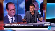 Hollande promet  2 milliards d'euros de baisse d’impôt