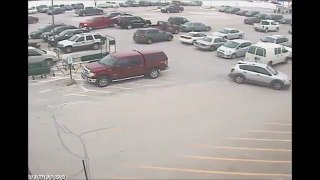 Old man crashes into ten cars