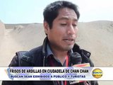 Frisos de ardillas en ciudadela de Chan Chan