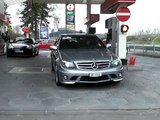Mercedes-Benz C 63 AMG sound Acceleration !
