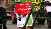 Angry farmers protest in Brussels