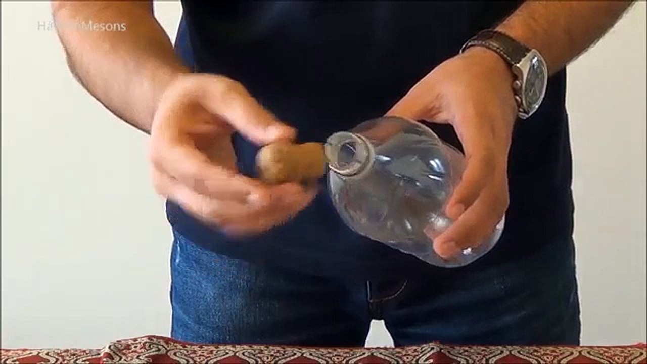 Make a cloud at home - cool science experiment!