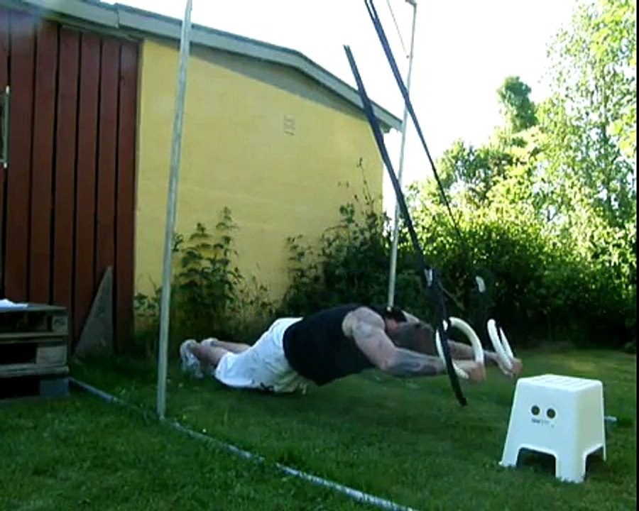 Mixed Boxing Workout On My Outdoor Gym 29/6 2010
