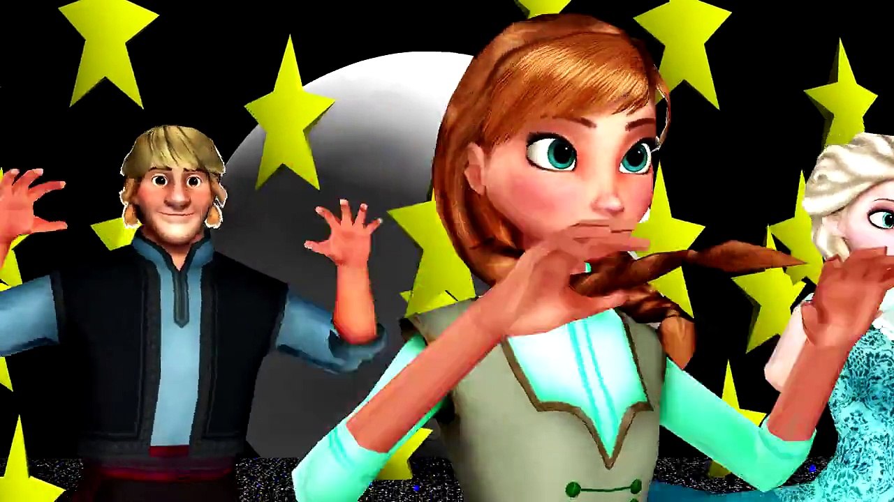 [Kids Songs] Frozen Songs Heads Shoulders Knees and Toes Stars [Frozen]