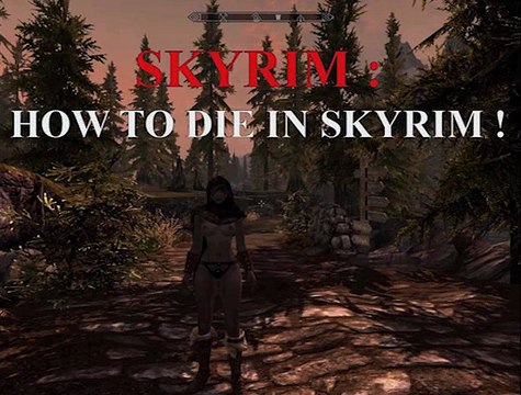 The Elder Scrolls V - Skyrim - How to die in Skyrim [Adult Mod Content]
