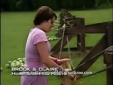 INCREDIBILE - Ragazza prende un'anguria in faccia ad una velocità pazzesca