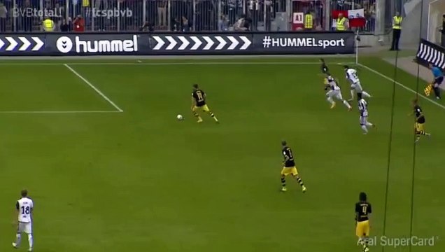 Gonzalo Castro 0-1 Goal HD - St. Pauli 0-1 Borussia Dortmund - Friendly - 08.09.2015