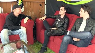 Panicatthedisco interview with Brendon & Dallon