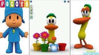 Talking Pato Pocoyo and Friends   Dances Musical and Flower Game for Children