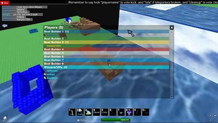 Roblox Build a Boat easiest way to get to end.